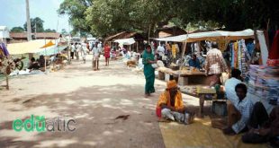 Composition A Village Market (বাংলা অর্থসহ)