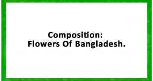 composition flowers of bangladesh